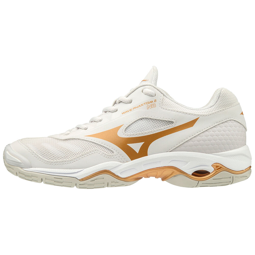 Mizuno WAVE PHANTOM 2 NB Női Teremcipő Fehér KXW467032